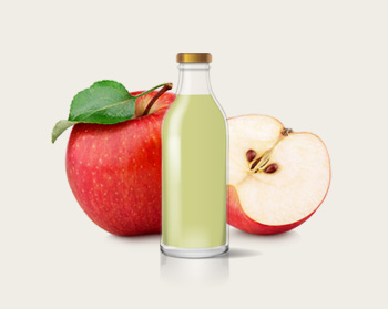 Organic apple juice